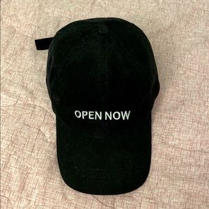✨SALE!! $5✨ ZARA Open Now cap 🧢